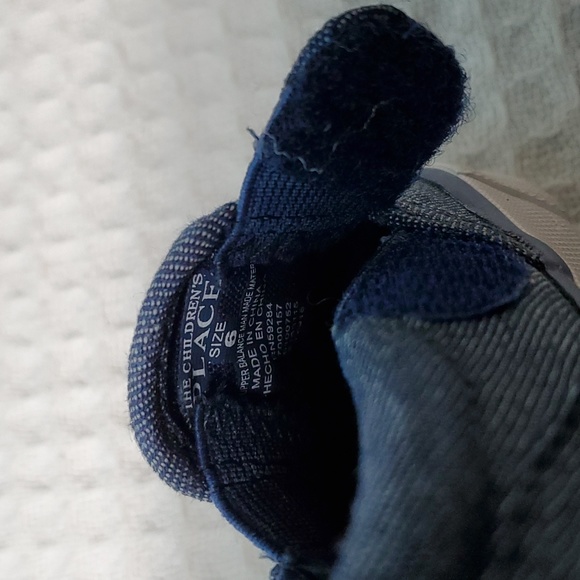 Place kids denim sneakers size 6 - Picture 8 of 9